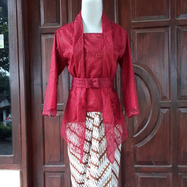 Kebaya tile kutubaru/kebaya wisuda/kebaya kondangan