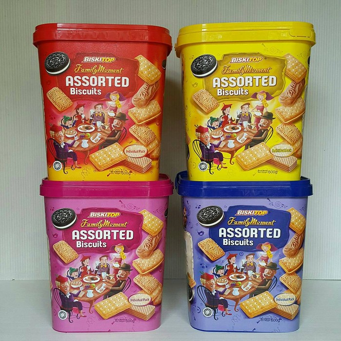 

Biskuit lebaran Biskitop Family Moment Assorted Murah
