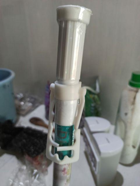 Paket Tiang Tirai + Tirai Kamar Mandi Promo