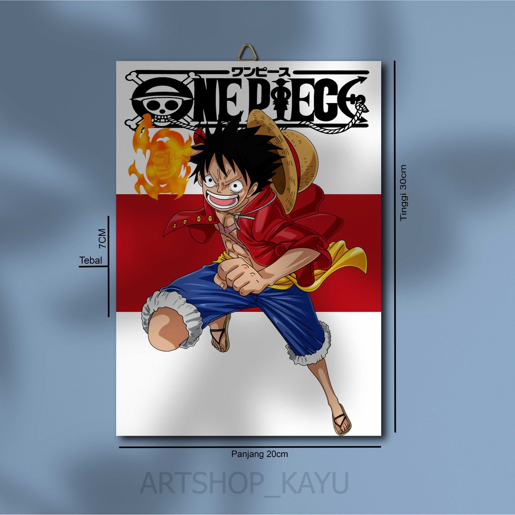 Pajangan Rumah Hiasan dinding rumah ANIME ONE PIECE/ dekorasi dinding / dekorasi kamar / walldecor