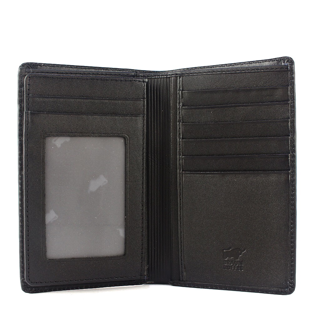 TOKOKOE - Dompet Pria model Panjang bahan Kulit Premium Dompet Lipat - BB 604 Black