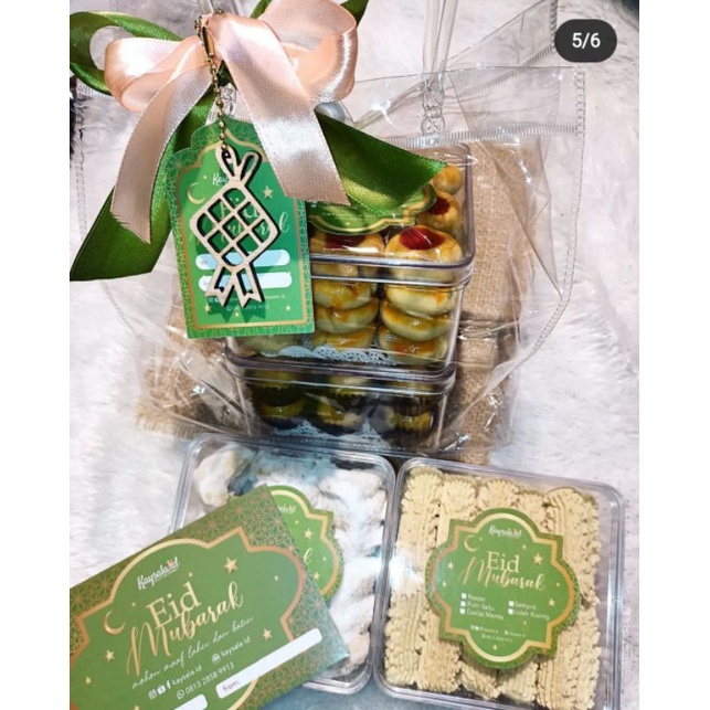 

Hampers lebaran idul Fitri Ied cookies premium wijsman lumer kue kering enak Surabaya