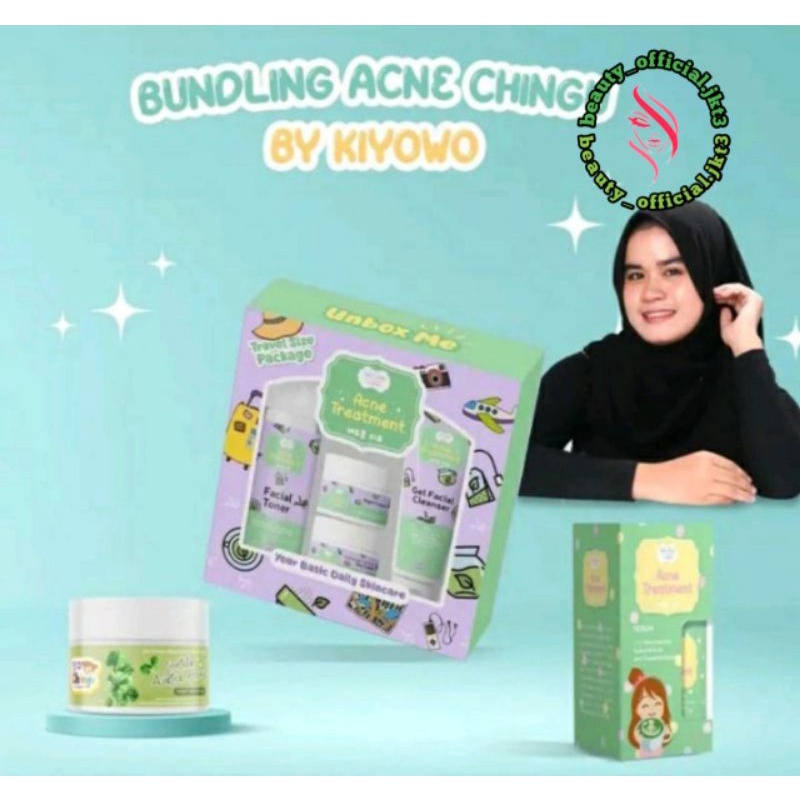 READY❤|Yeppu-Yeppu By Kiyowo Paket Bundling Skincare Travel Size + Serum + Moistruzer Package BPOM