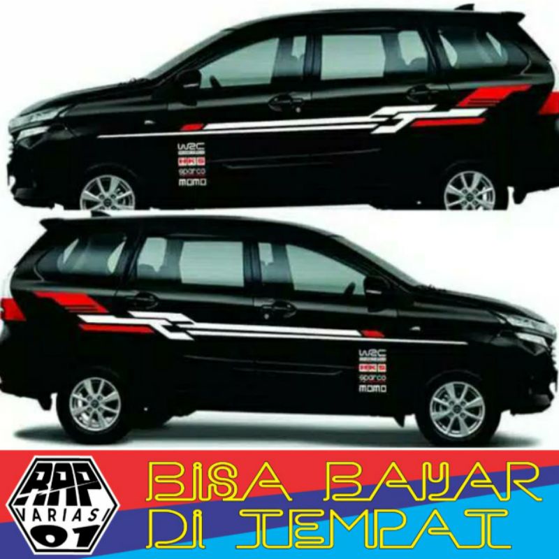 stiker Mobil AVANZA/XENIA dan Lainnya, stiker Lis Bodi Mobil