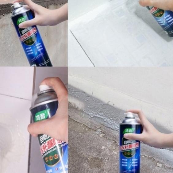 

➶ spray anti bocor ajaib waterproof leak 700ml ori - transparan ☞
