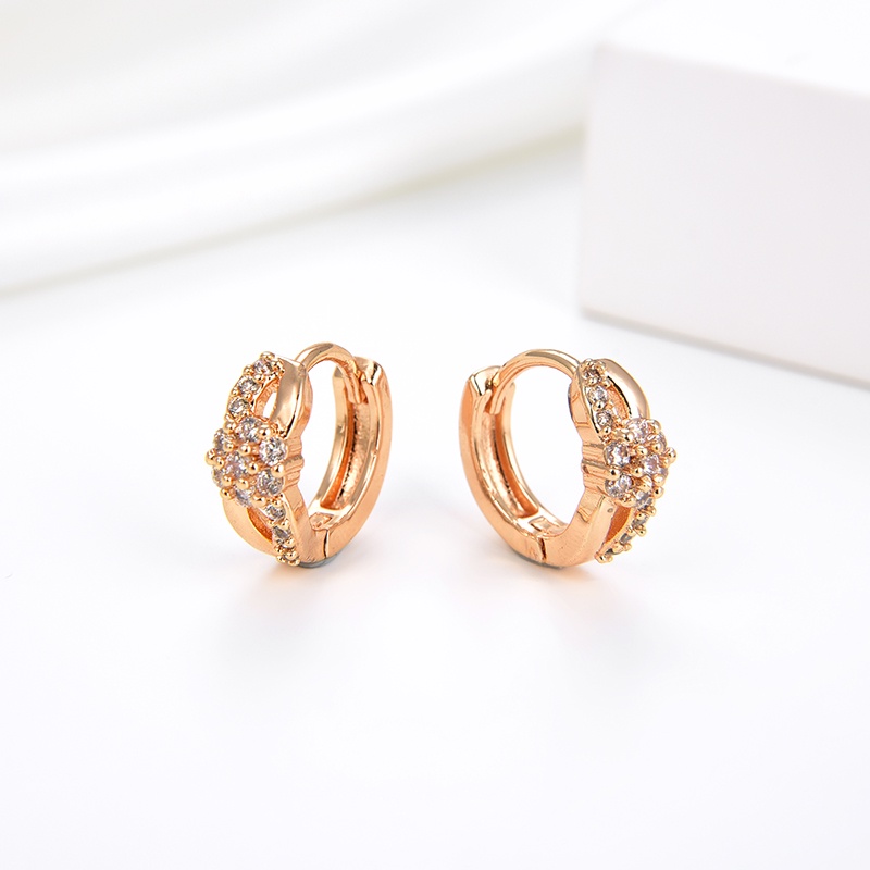 anting titanium wanita emas muda anti karat dewasa tusuk korea asli panjang dan luntur korea style selamanya dewasa 62e