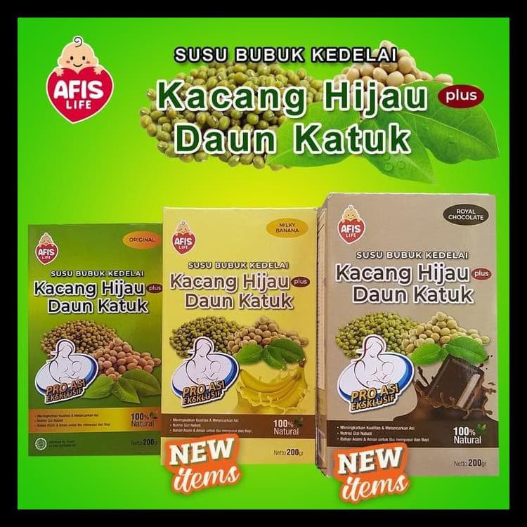 

Afis Susu kedelai+Kacang Hijau Daun Katuk pelancar asi