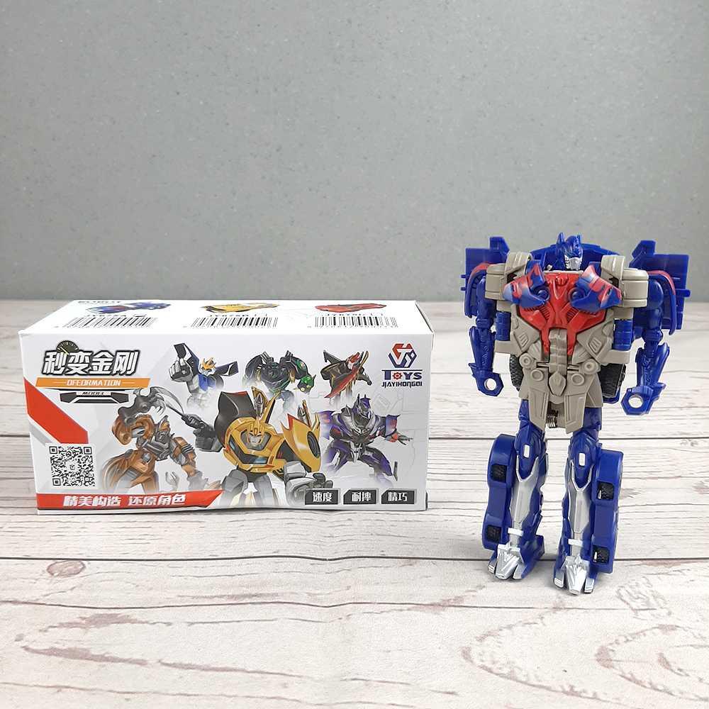 JIAYIHONGQI Mainan Mobil Action Figure Transformer Robot - JY675A