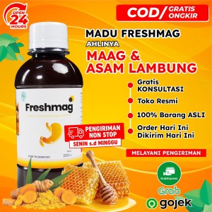 

COD Freshmag fresmag Madu Herbal Mengatasi Nyeri Asam Lambung Infeks FRESMAG MAAG KRONIS GERD ANXIETY AMAN UTK BUMIL BUSUI
