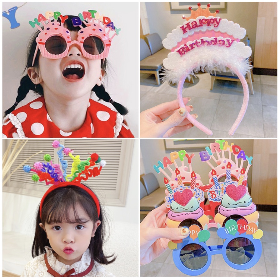 babyfit kacamata BIRTHDAY glasses keren fashion kacamata anak import pn-m08