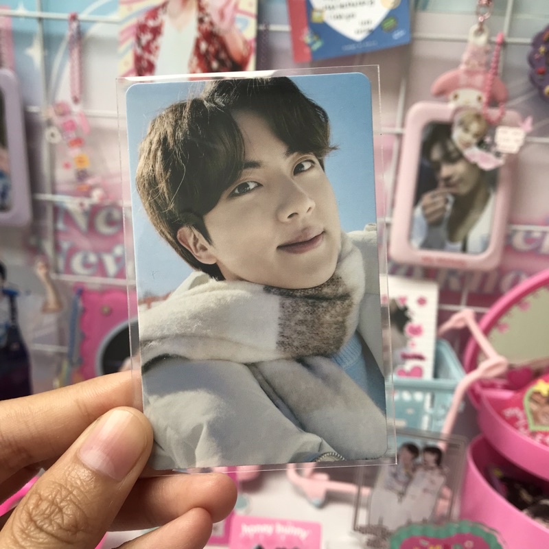 Booked seokjin photocard winter package