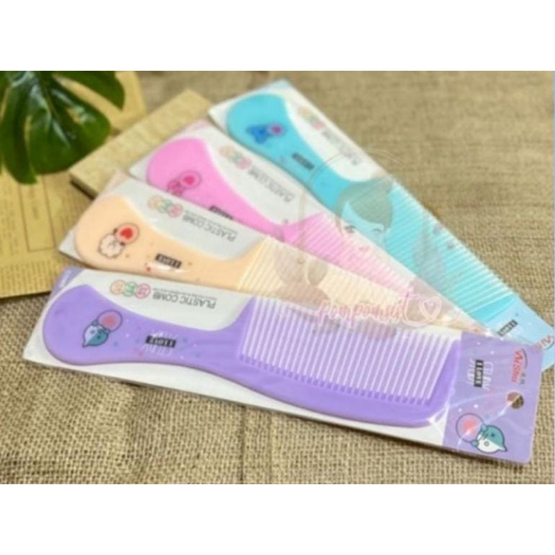 Bundara.id Ra-487 High Quality Motif unicorn BTS sisir rambut 002 anti kusut cantik