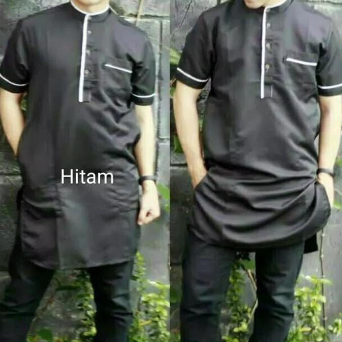 Pakaian muslim / gamis kurta maroko pria