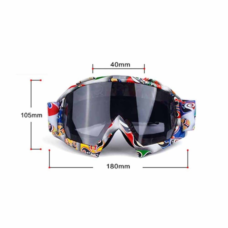 Kacamata Goggles Ski Ice Skating Double Layers UV400 - A4