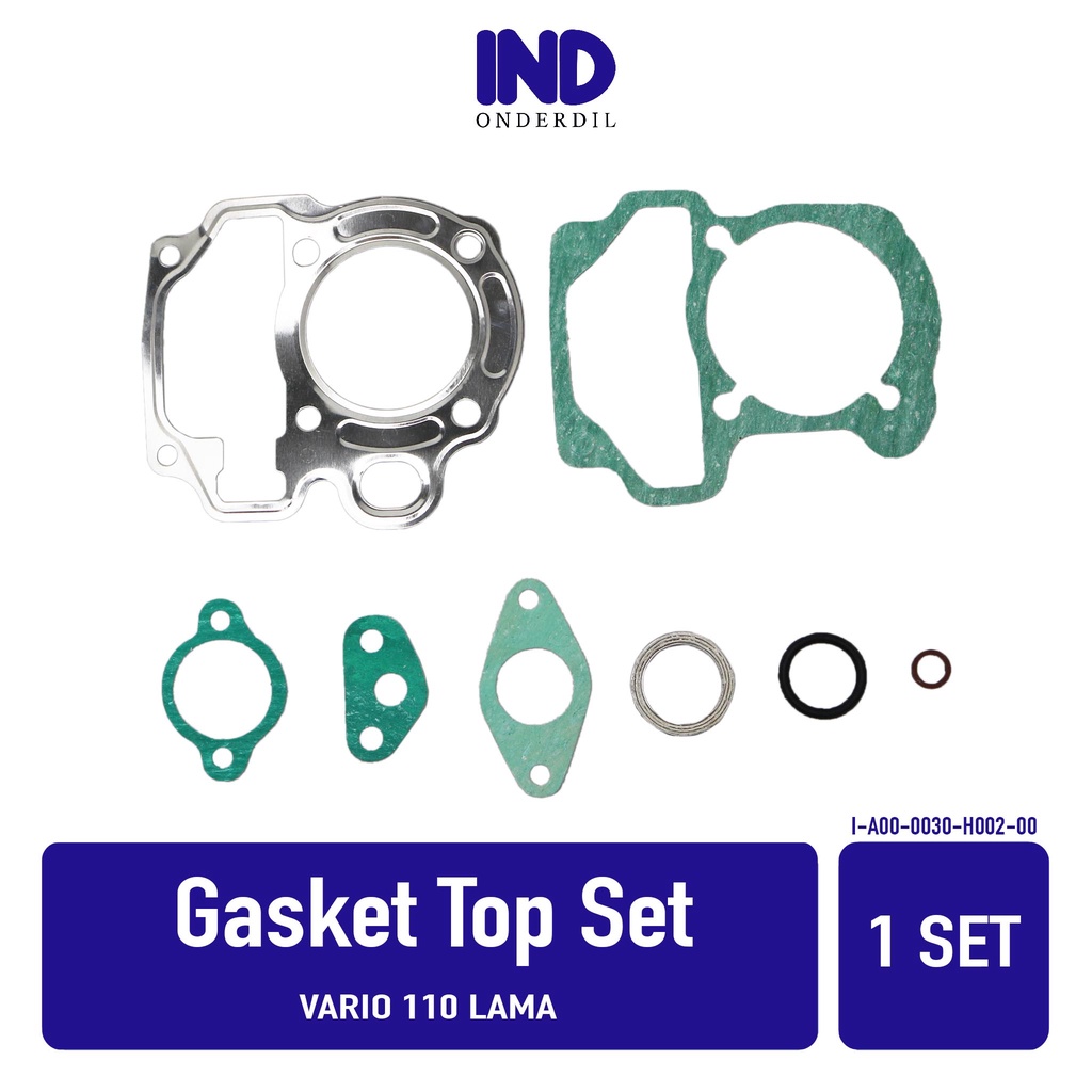 Gasket-Packing-Paking Top-Set-Topset Silver Vario 110 Karbu-Techno