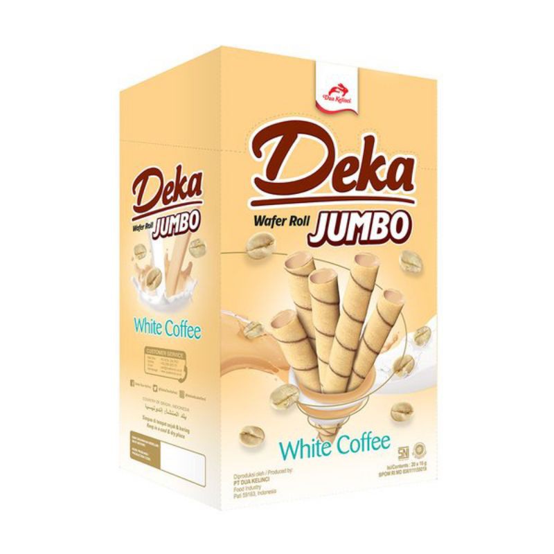 

Deka wafer roll jumbo 20 x 16gr