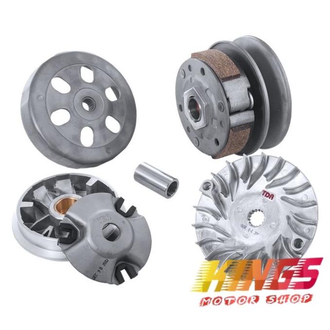 Paket Set Upgrade Akselerasi CVT TDR Yamaha Mio J X-ride Soul GT 115 kings-m0 Kualitas Baik