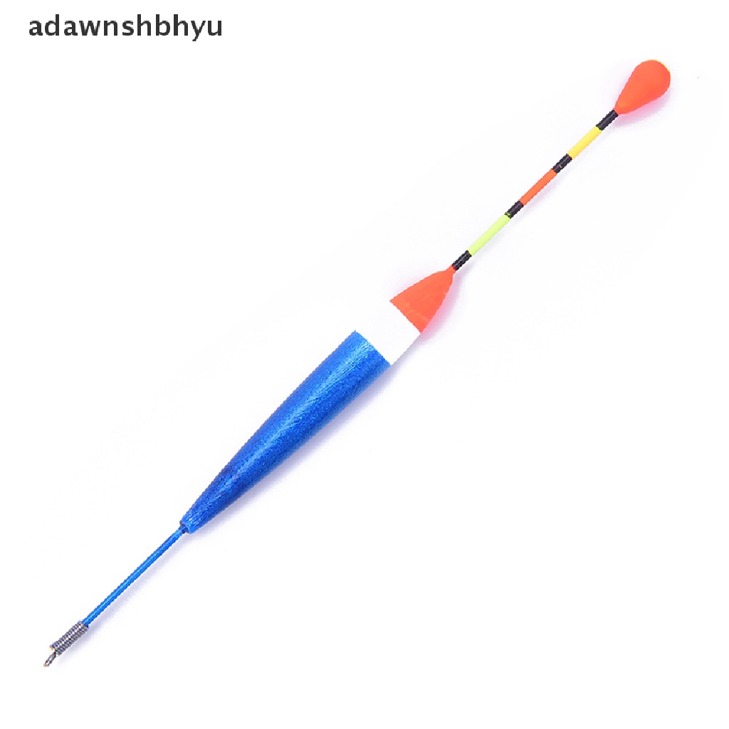Adawnshbhyu 10pcs Aneka Ukuran outdoor fishing lure floats bobbers hooks slip fish drift