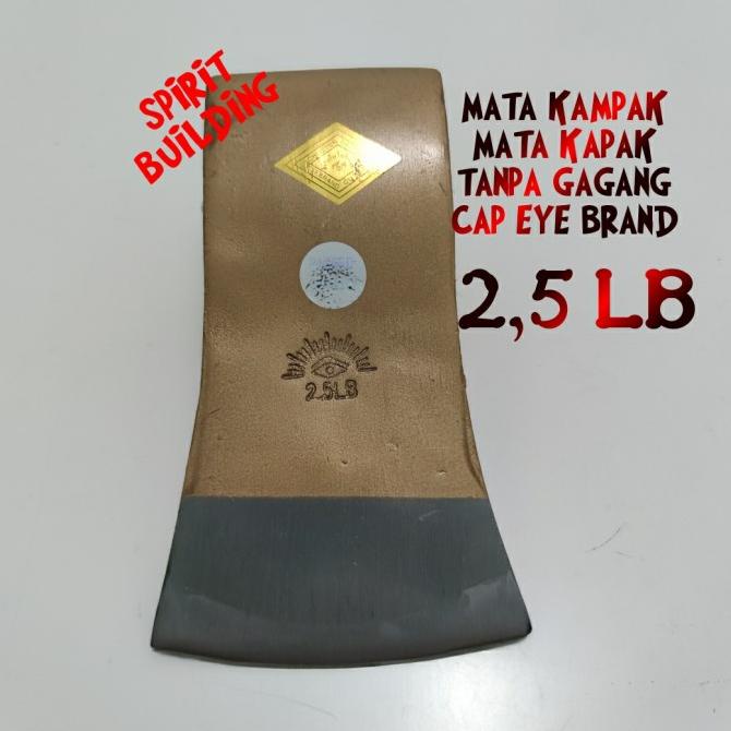MATA KAMPAK KAPAK TUKANG TANPA GAGANG 2,5 LB CAP EYE BRAND