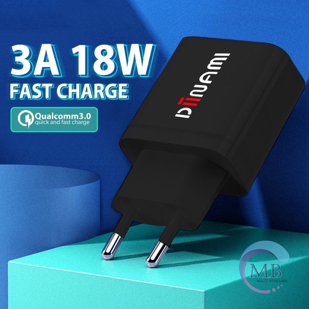 G20 DIINAMI 3A 18W Qualcomm QC3.0 Fast Charger Quick Charger Adaptor Ori GARANSI 1BULAN MB2557