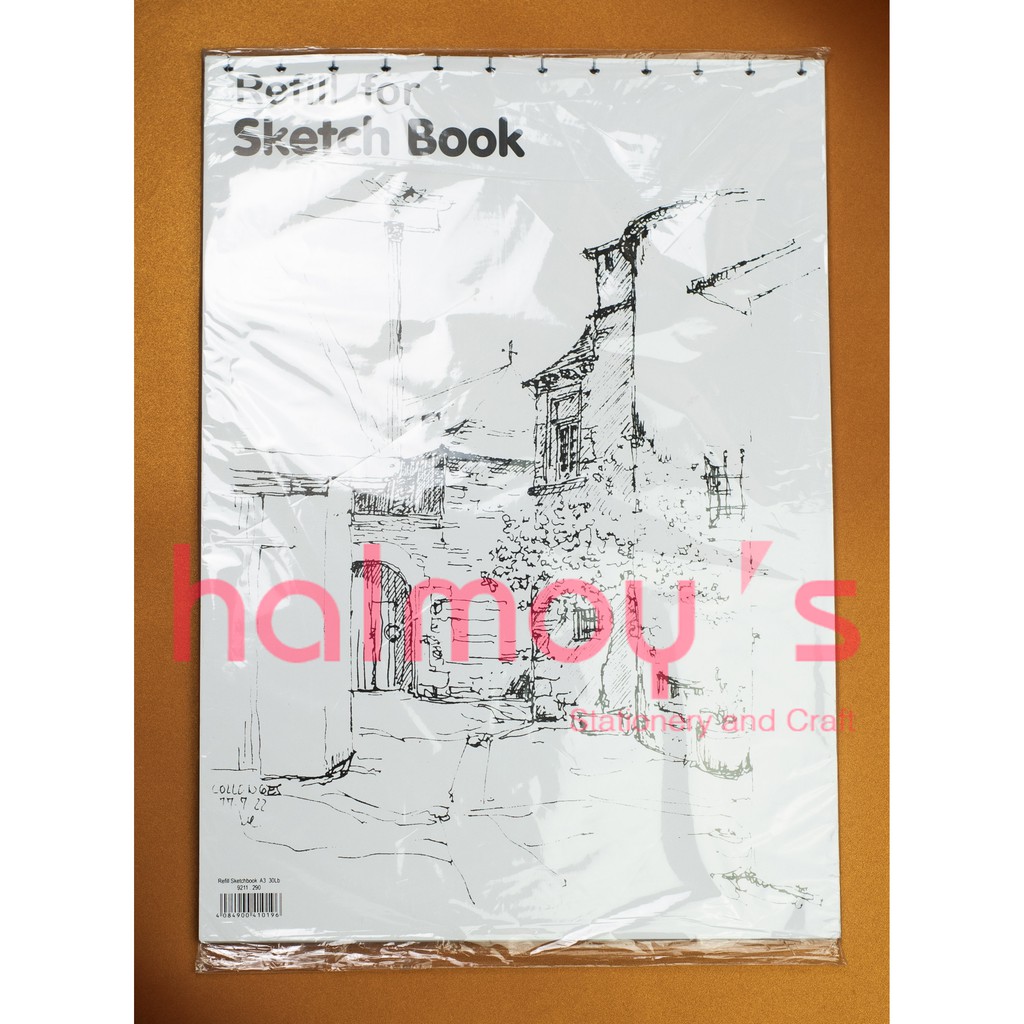 

REFILL SKETCH BOOK / BUKU SKETSA / GAMBAR LYRA A3 150 GSM 30 LBR