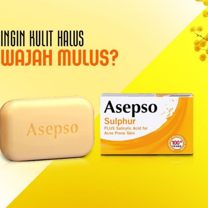Asepso Sulphur Soap Acne Care