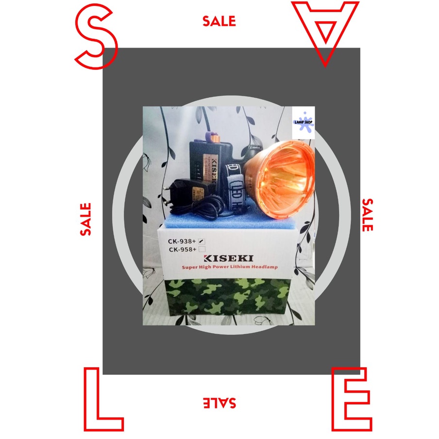 Senter kepala Kiseki CK 938 100W