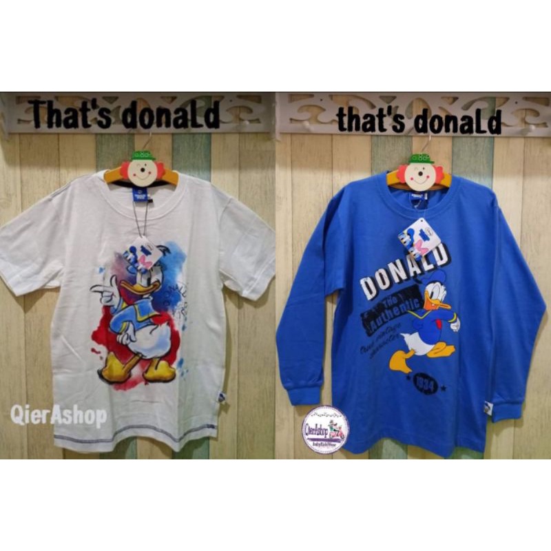 Atasan kaos t-shirt anak laki laki that's donald/rodeo junior
