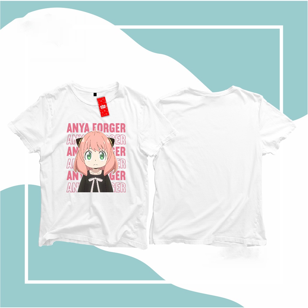 OVERSIZE TSHIRT SPY x FAMILY I Atasan Anime Jepang Anak Dewasa Wanita Pria Unisex Oversize Jumbo Bigsize