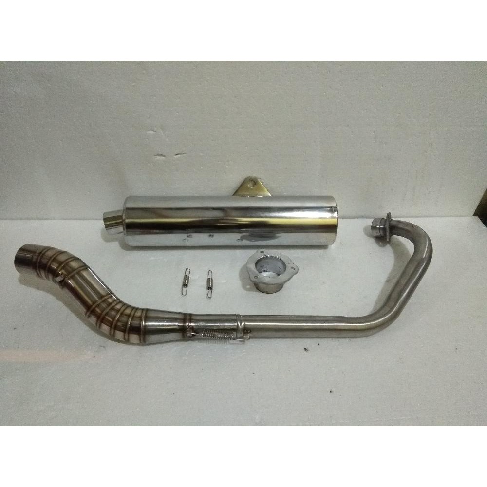 Knalpot standar Satria Fu Thailand kw buat motor Satria Fu Vixion bison Jupiter MX dll
