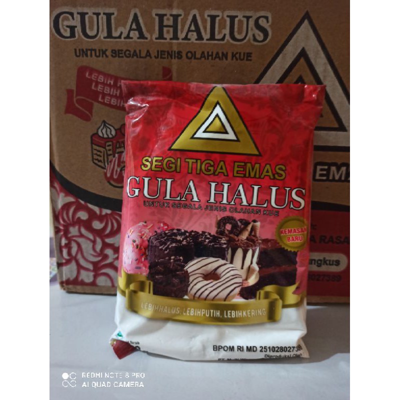 

Gula Halus Cap Segitiga Emas 250 gr