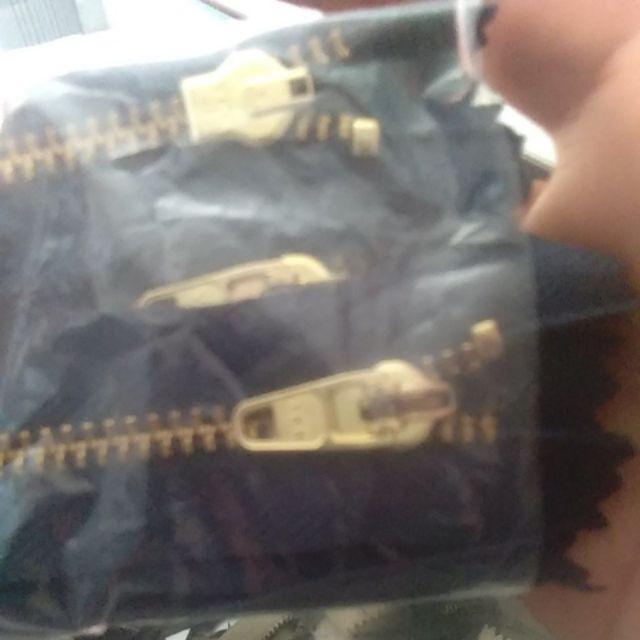 Resleting Besi Jeans Ykk Size 6 Inci 15cm Hitam Dan Biru Dongker Laris Manis