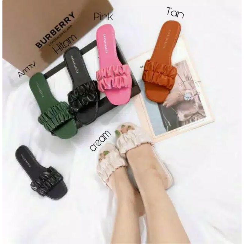 SANDAL KOKOP KARUT TEPLEK SOL SANDAL WANITA