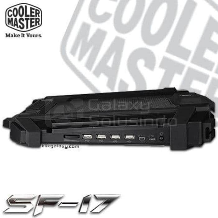 Cooler Master SF 17 Silent and Powerful Notebook Cooler