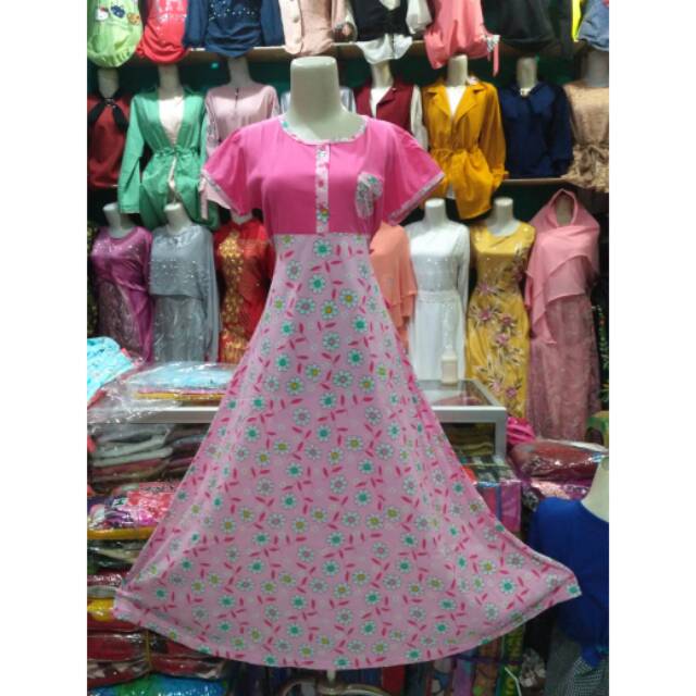 Daster amro klok panjang lengan pendek