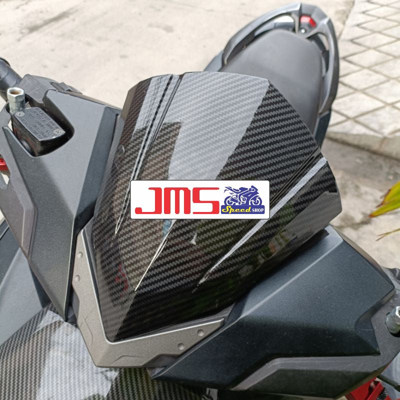 visor vario 125 dan 150 esp carbon zoro tahun 2015-2017