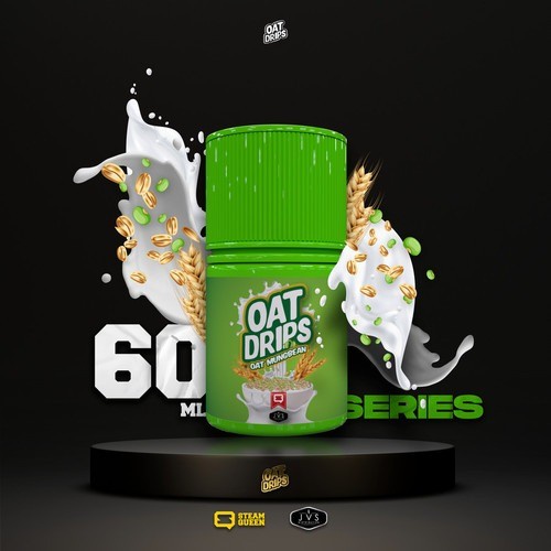 OAT DRIPS 60ML MUNG BEAN(kacang hijau) by STEAMQUEENJUICE x JVS