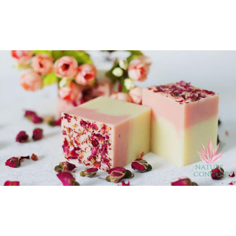 Sabun Cuci Muka Unik Red Rose Goat Milk Soap