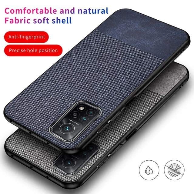 Xiaomi Redmi Note 11 Pro 5G 10 10s 10 5G 10 Pro 9 9 Pro Soft Case Fabric Denim Cover