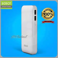 ROBOT RT110 ORIGINAL POWERBANK 10000MAH DUAL OUTPUT USB CHARGING