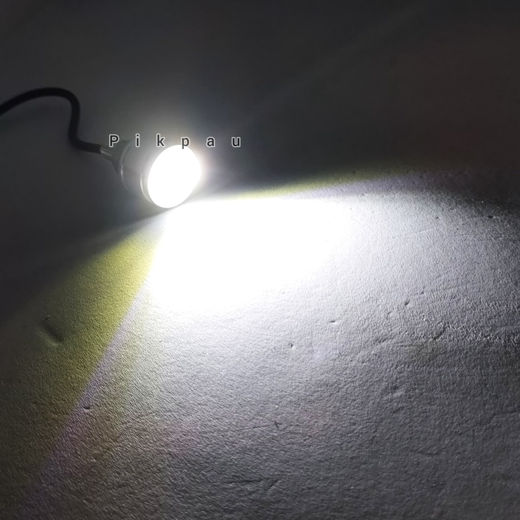 Lampu Led Mata Elang Standby Diam Kedip Breket Baut