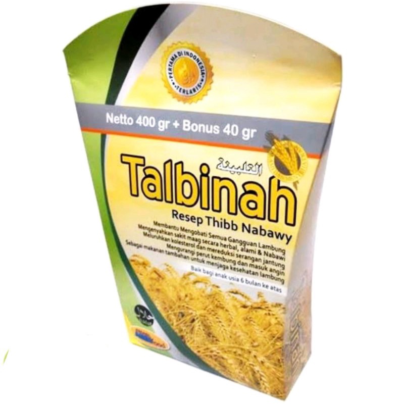 

Talbinah 400gr Tepung Gandum Thibbun Nabawy Baik Untuk Lambung