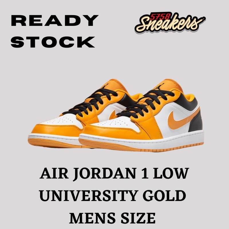 Air Jordan 1 Low University Gold / Taxi Men