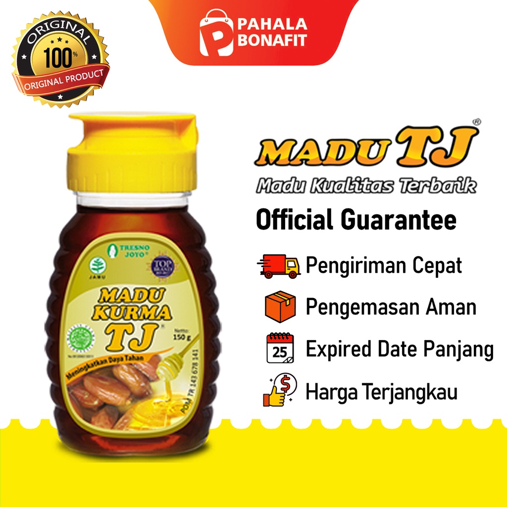 

Madu TJ Kurma 150 gr 250 gr 500 gr | Madu Kurma TJ Original | MADU TRESNO JOYO