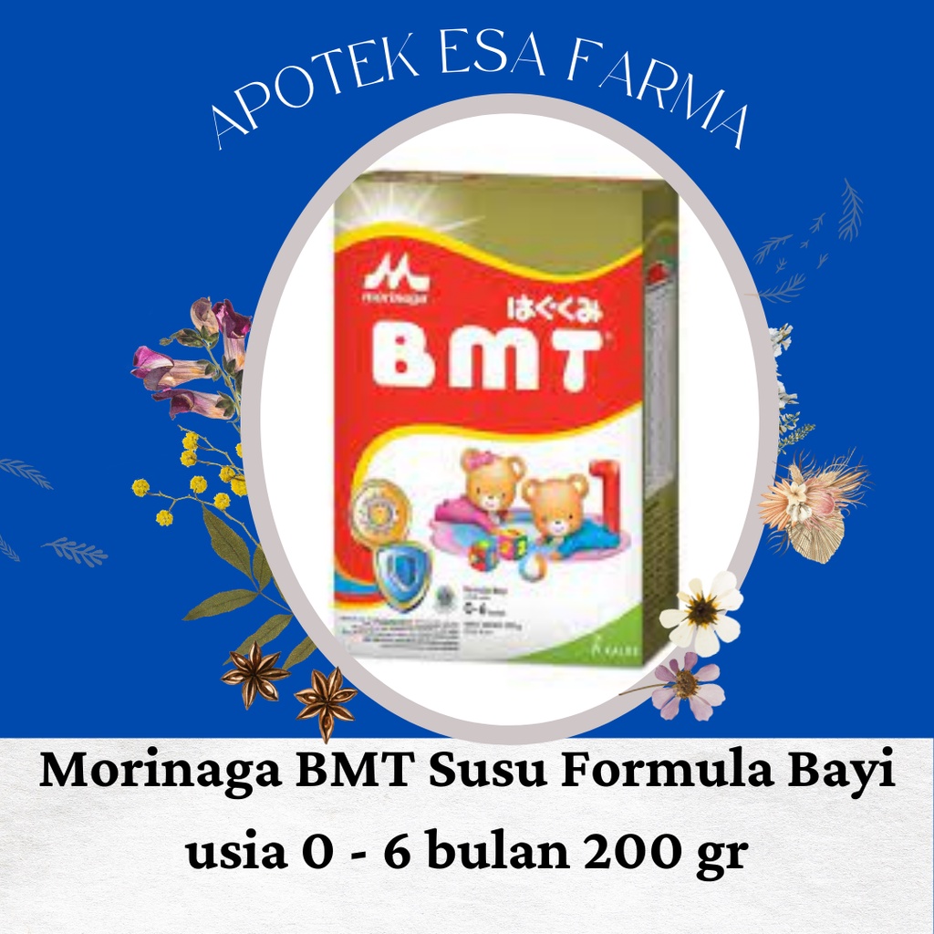 Morinaga BMT Susu Formula Bayi usia 0 - 6 bulan 190 gr