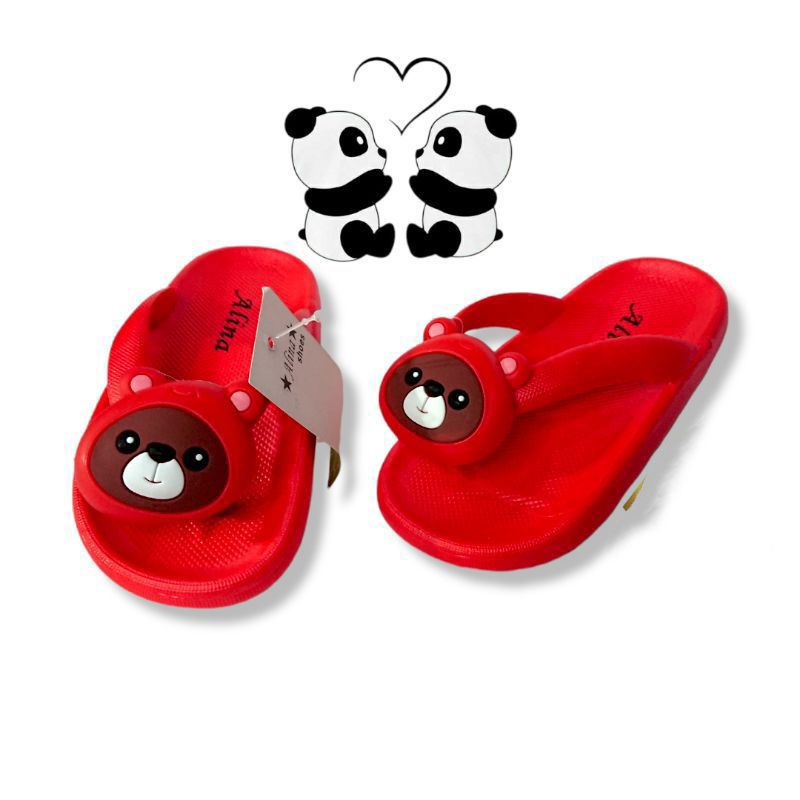 Sandal anak bear Sandal karet import anak model japit