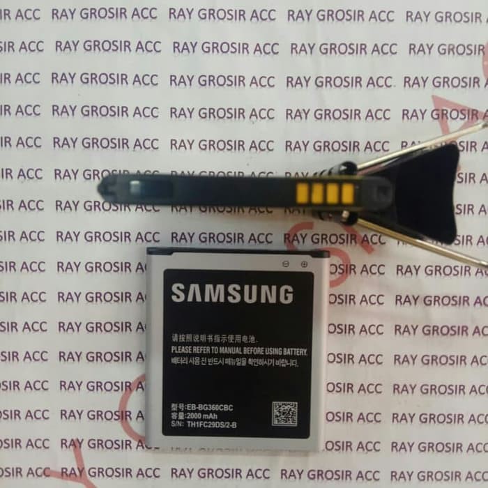 Baterai Original SAMSUNG J2 , J200 G360 Core Prime EB-BG360CBC