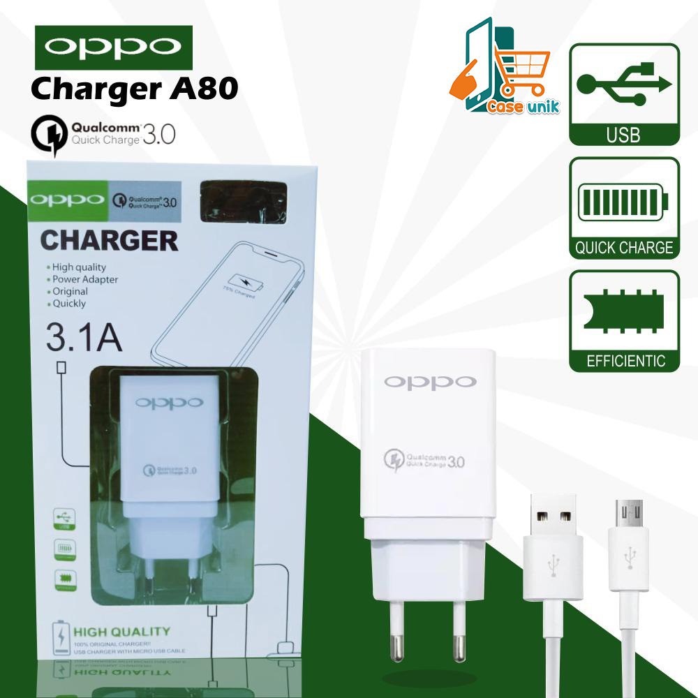 BM048 A80 Cashan Cashan OPPO 3Amper QUALCOM micro fast Charging Anti meledak A3S A5S F9 F11 F5 F7 CS2581