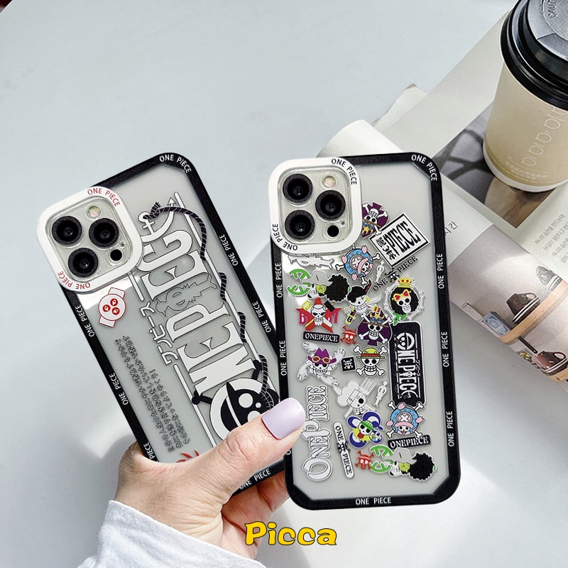 Casing Vivo Y02 Y35 Y22 V25E Y22S Y16 Y02s Y21S Y75 Y12S Y15s Y15A Y33S Y30I Y15 Y15A Y21 V23E Y20s G V23 V21 V21 Y01 Y21A Y12 V23 Y50 Y11 Y17 Y12i Kartun One Piece Clear Cover