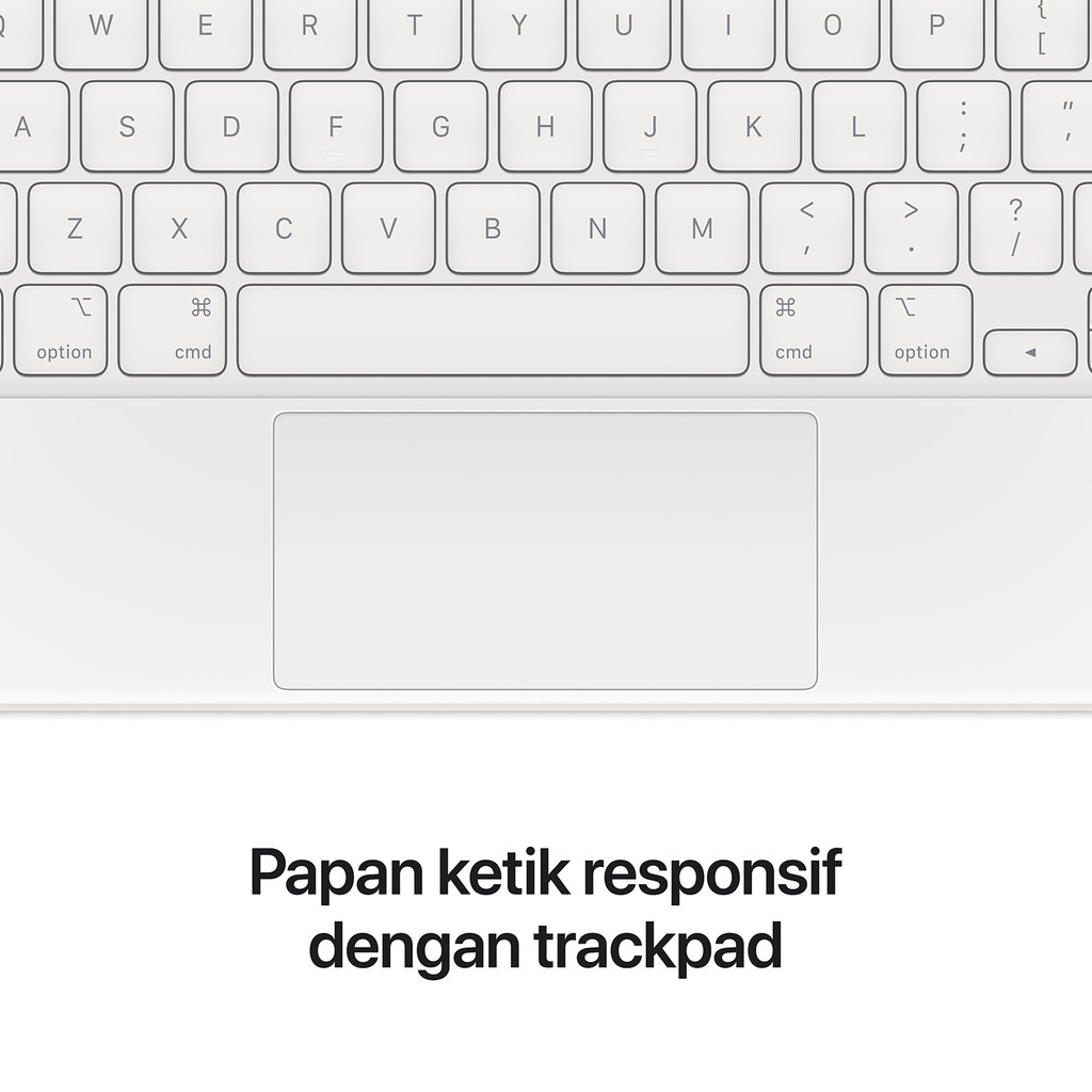 Apple Magic Keyboard for iPad Pro 12,9 inci (Gen 5), White